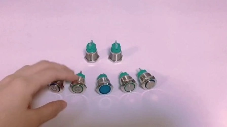 Bouton de démarrage à verrouillage automatique, interrupteur poussoir lumineux à LED, 19mm, avec Logo d'alimentation éclairé
