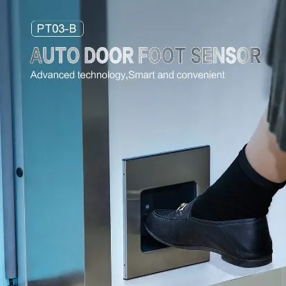 Interrupteur à capteur de pied intelligent pour porte coulissante hermétique