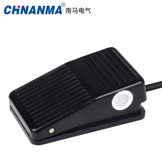 La Chine fournit un interrupteur au pied Fs1 CCC approuvé CE 10A 250VAC avec des câbles de 50 cm